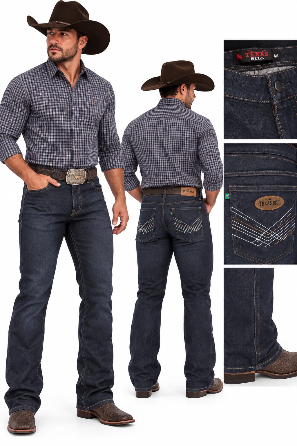 Jeans Masculino Bootcut Dark